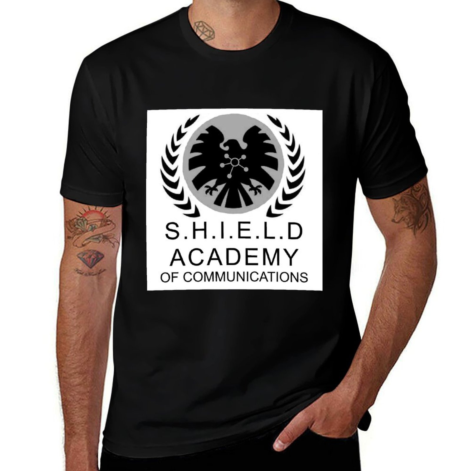 Academy Sports Outdoor - SHIELD Academy of Communications T-Shirt Outdoor