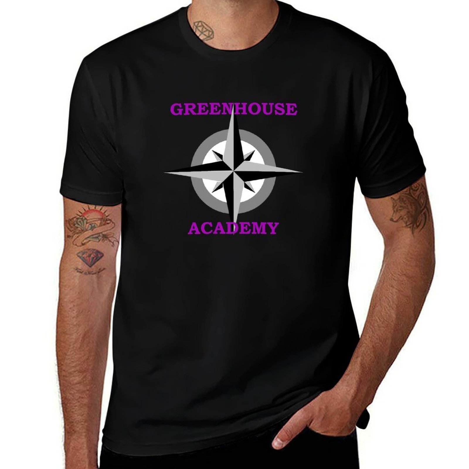 Academy Sports Outdoor - Greenhouse Academy T-Shirt Outdoor Activity Sports