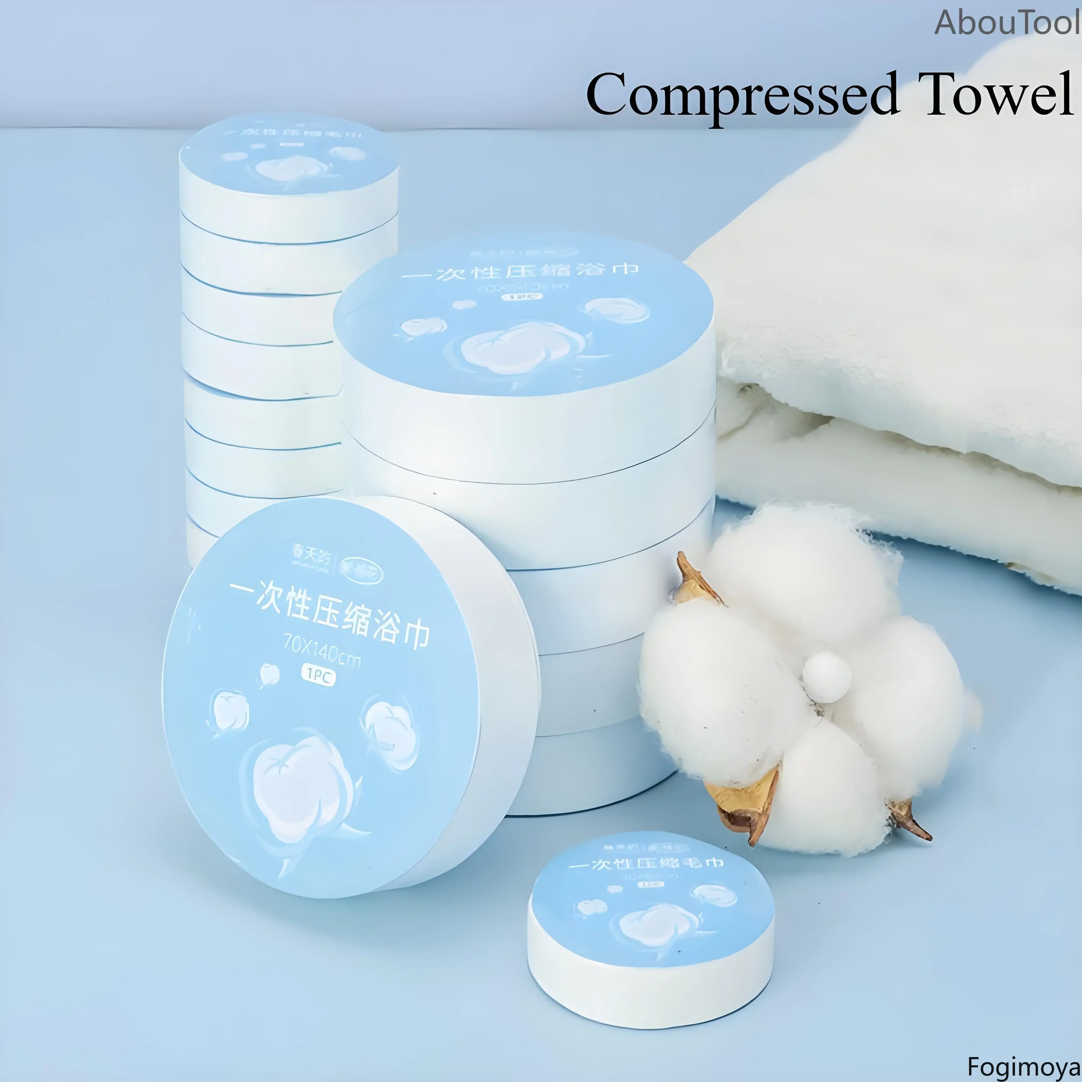 10PCS Compressed Towel Travel  - Outdoor Sport Gym ulasan dan harga