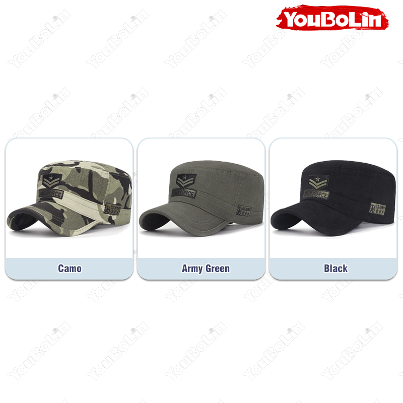 Flat-Top Military Cap, Unisex, - Academy Sports Outdoor ulasan dan harga