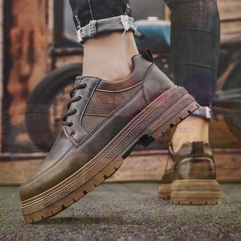 Dark Natural Leather Fashion T - Outdoor Sport Use Class ulasan dan harga