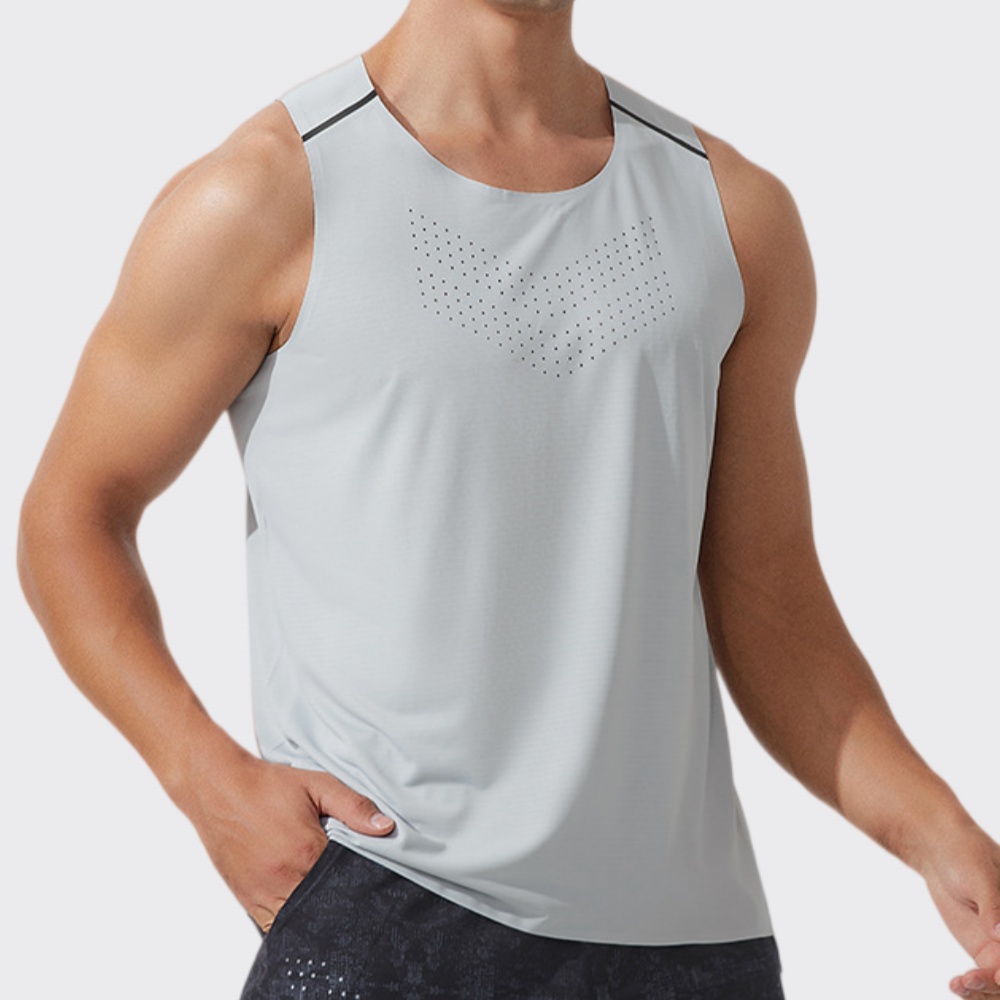 Men Gym Vest Quick Dry Running - Outdoor Sport Gym ulasan dan harga