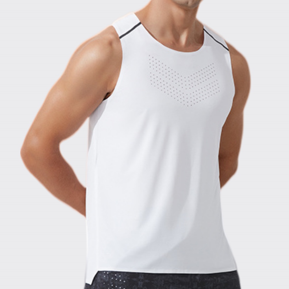 Men Gym Vest Quick Dry Running - Outdoor Sport Gym ulasan dan harga