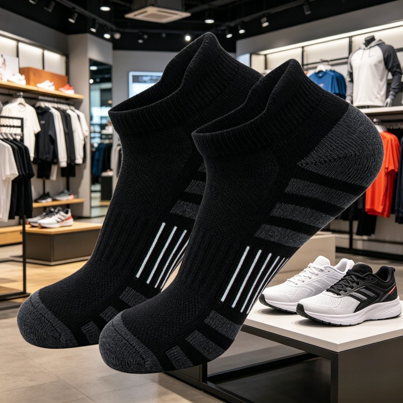 Socks Unisex Low Cut Padded An - Outdoor Sports Activities ulasan dan harga